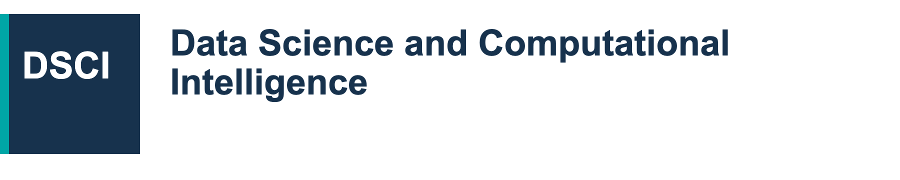 Data Science and Computational Intelligence logo